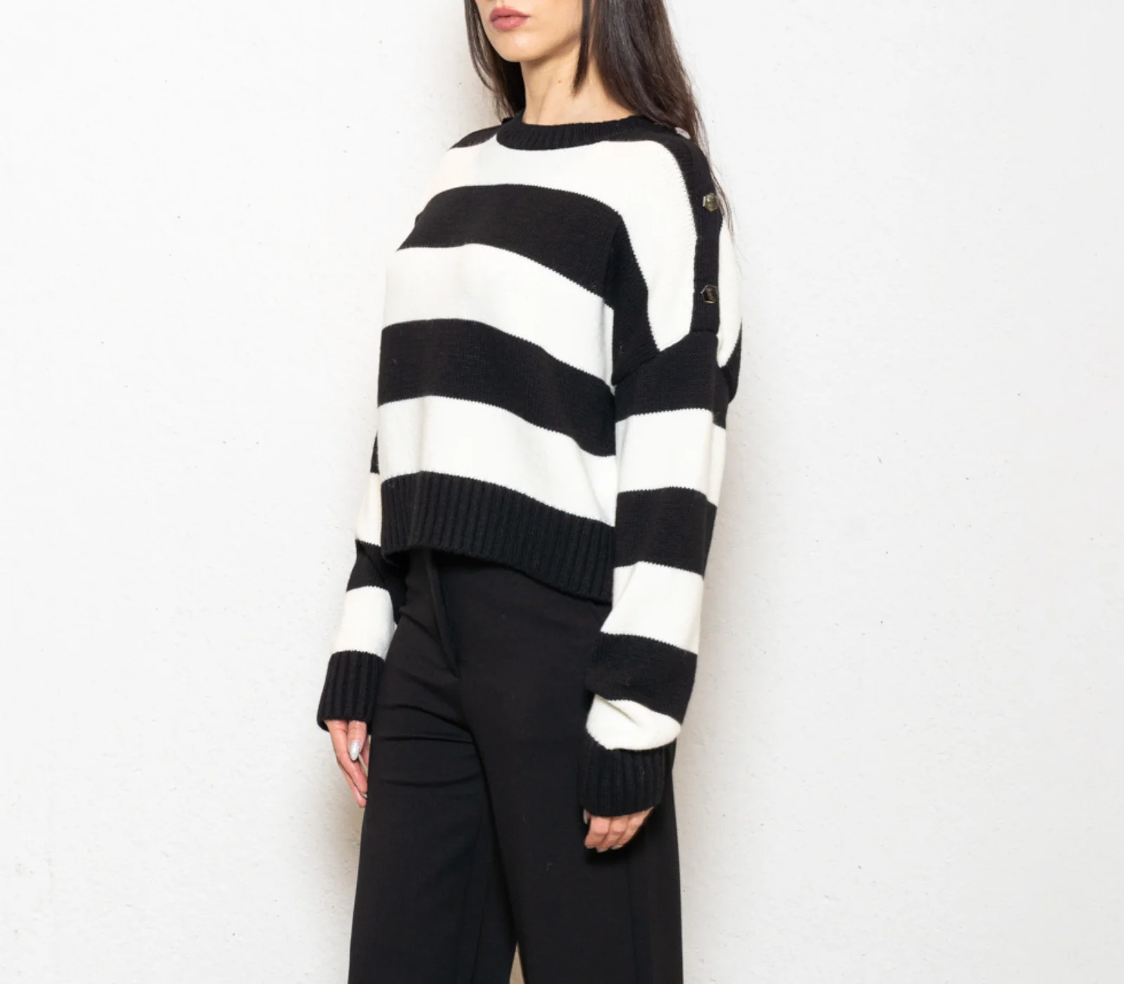 PULLOVER A RIGHE 4018 - Image 3